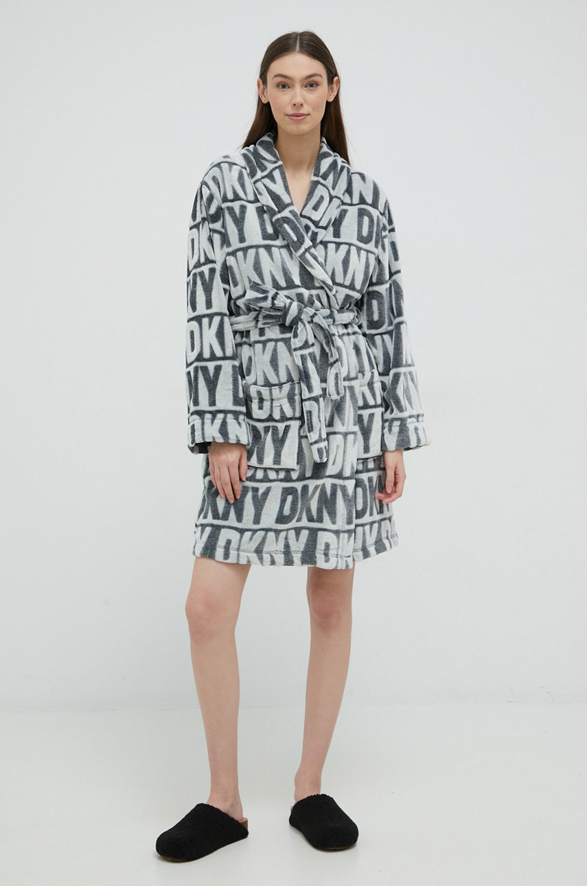 

Халат Dkny цвет серый