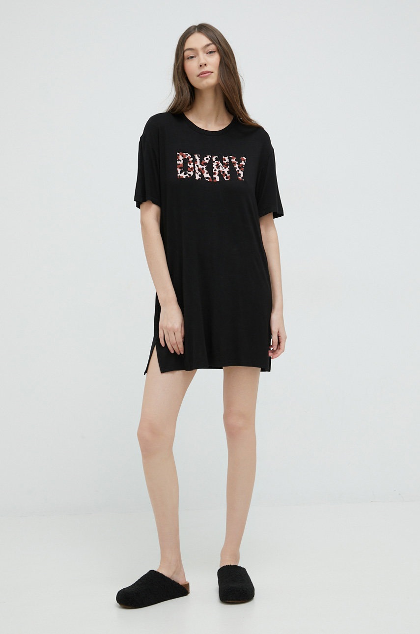 

Ночная рубашка Dkny женская цвет чёрный