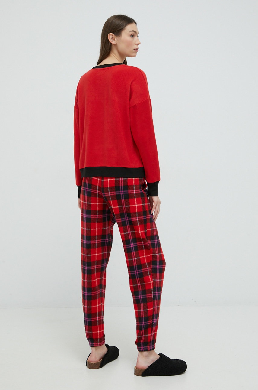 

Пижама Dkny женская цвет красный