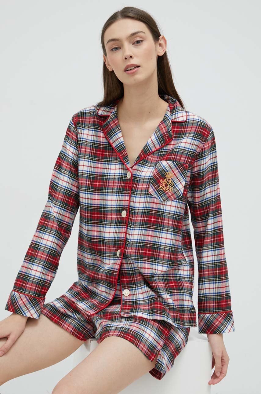 

Пижама Lauren Ralph Lauren дамска в бежово, Бежов