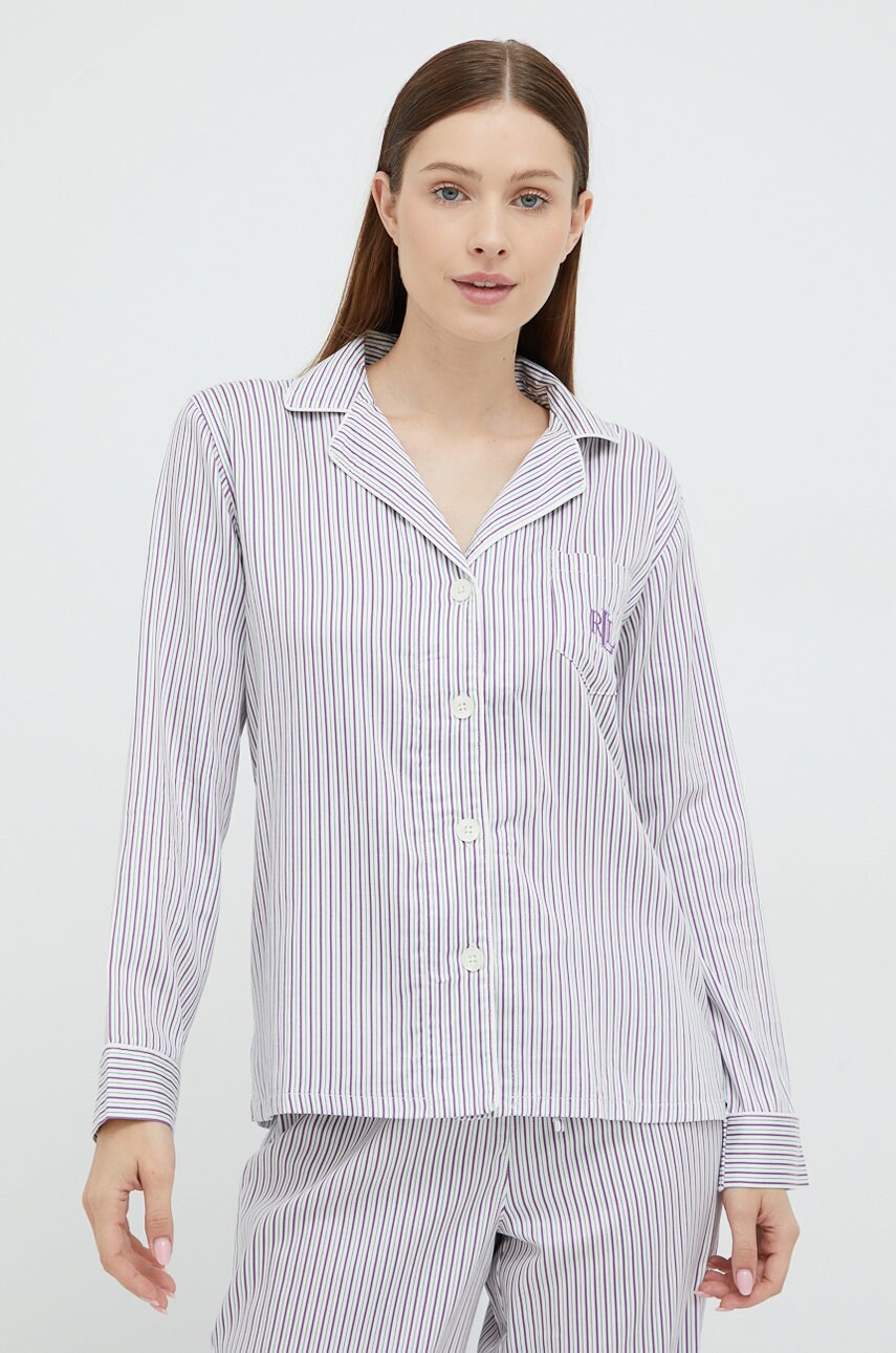 

Пижама Lauren Ralph Lauren женская цвет фиолетовый