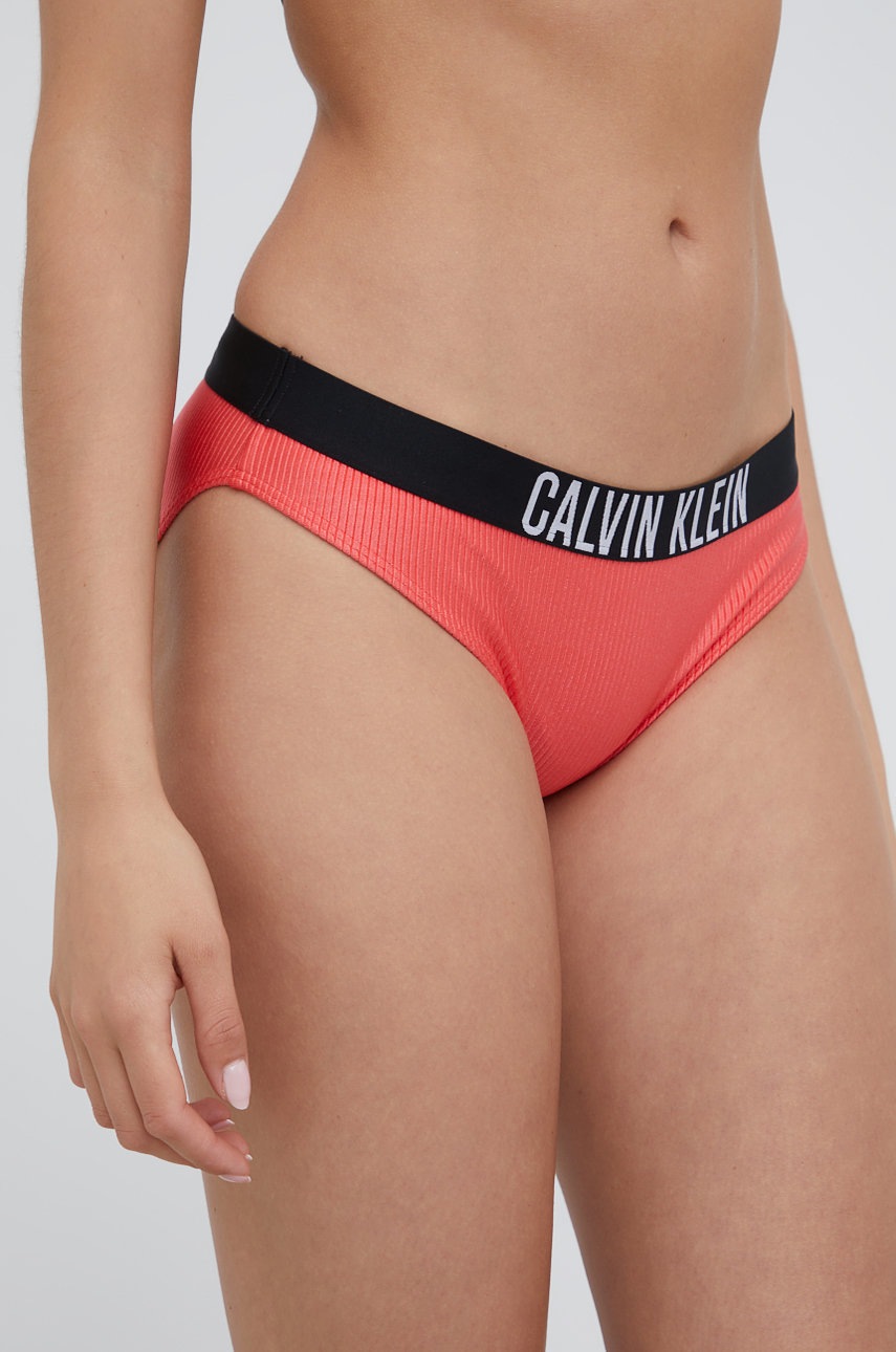 

Долнище на бански Calvin Klein в оранжево, Оранжев