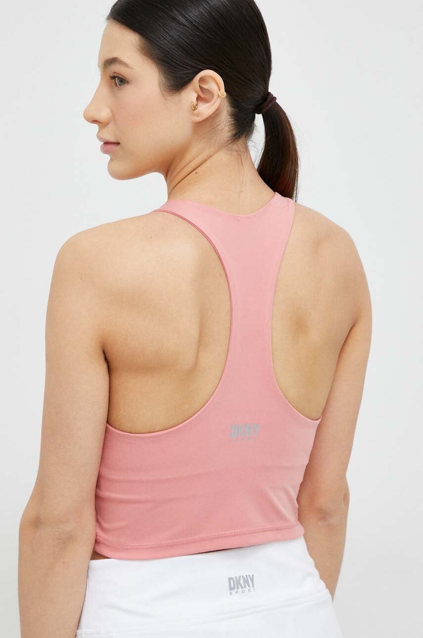 Top DKNY χρώμα: ροζ φωτογραφία