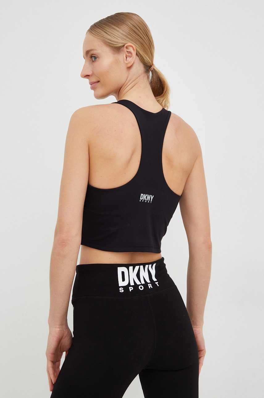Top DKNY χρώμα: μαύρο φωτογραφία