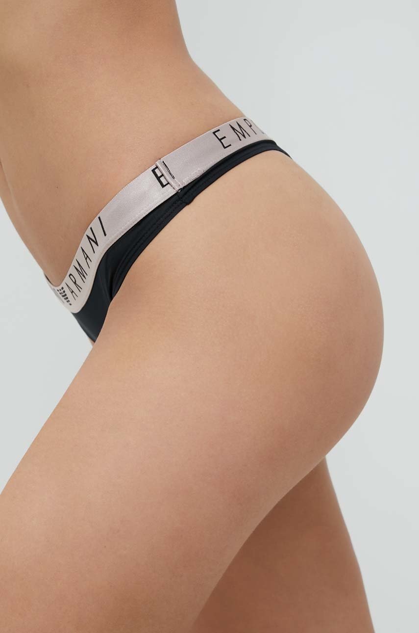 

Стринги Emporio Armani Underwear 2 шт цвет чёрный