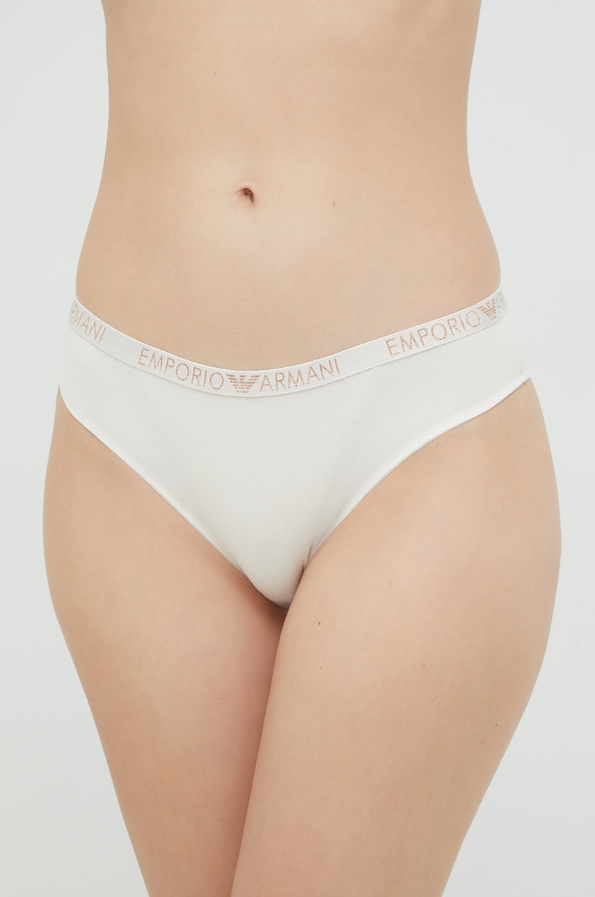 

Бикини Emporio Armani Underwear в бежово, Бежов
