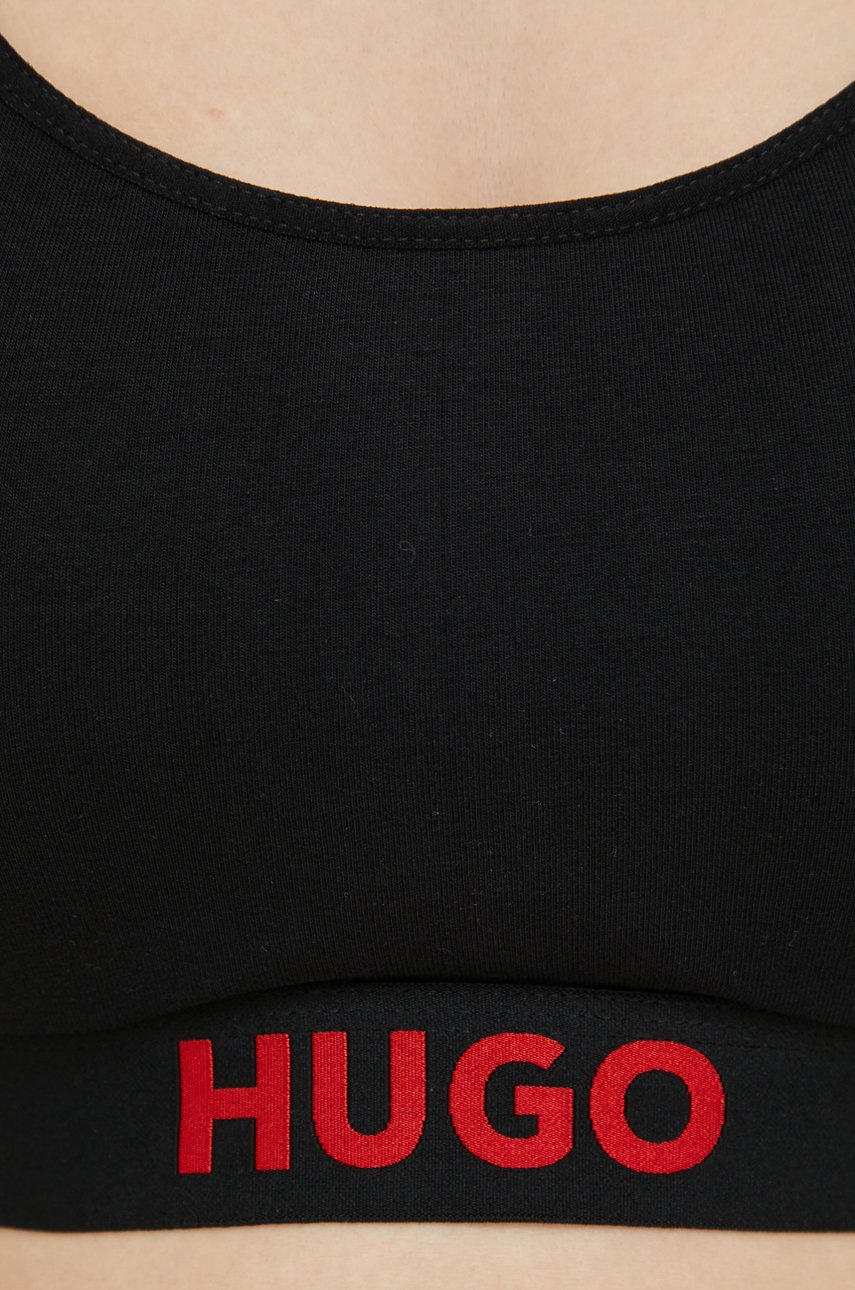 Podprsenka HUGO BRALETTE PADDED SPORTY LOGO (obrázek 4)