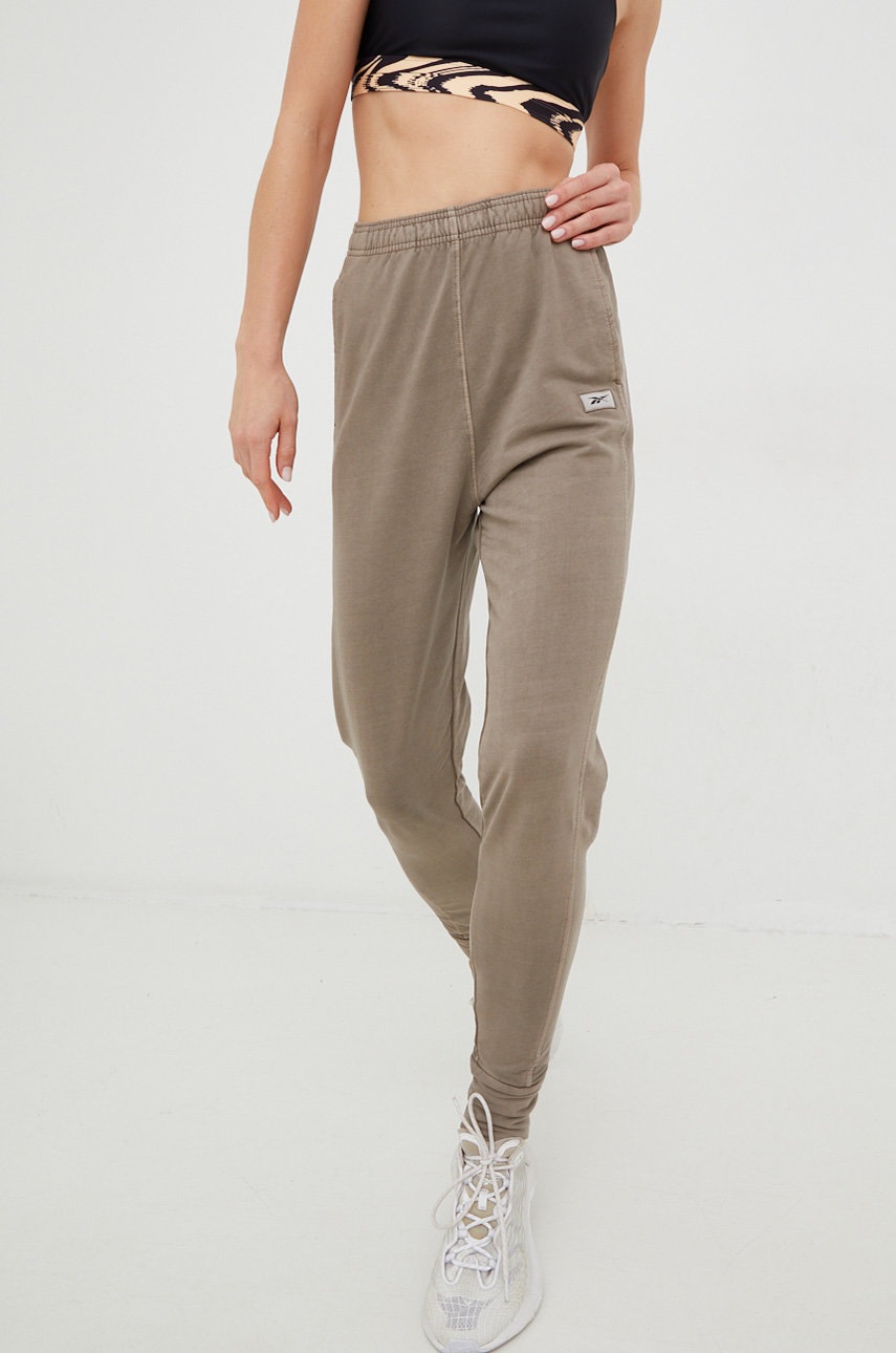 Reebok Classic Pantaloni De Trening Femei, Culoarea Maro, Neted Hn4393-trekgr