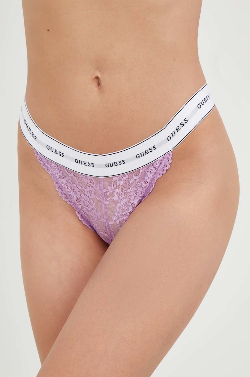 

Бикини тип бразилиана Guess в лилаво, Виолетов