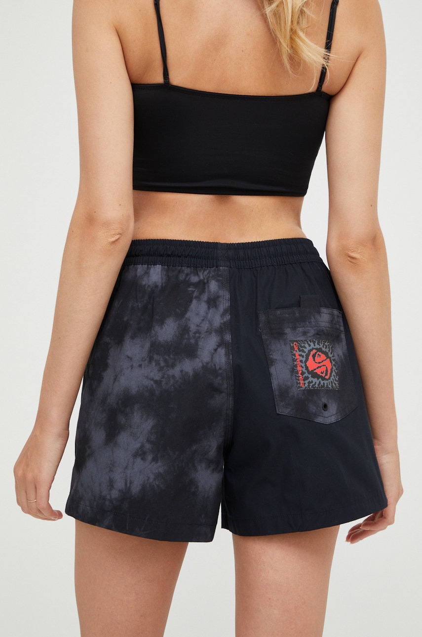 

Пляжные шорты Quiksilver X Stranger Things цвет чёрный
