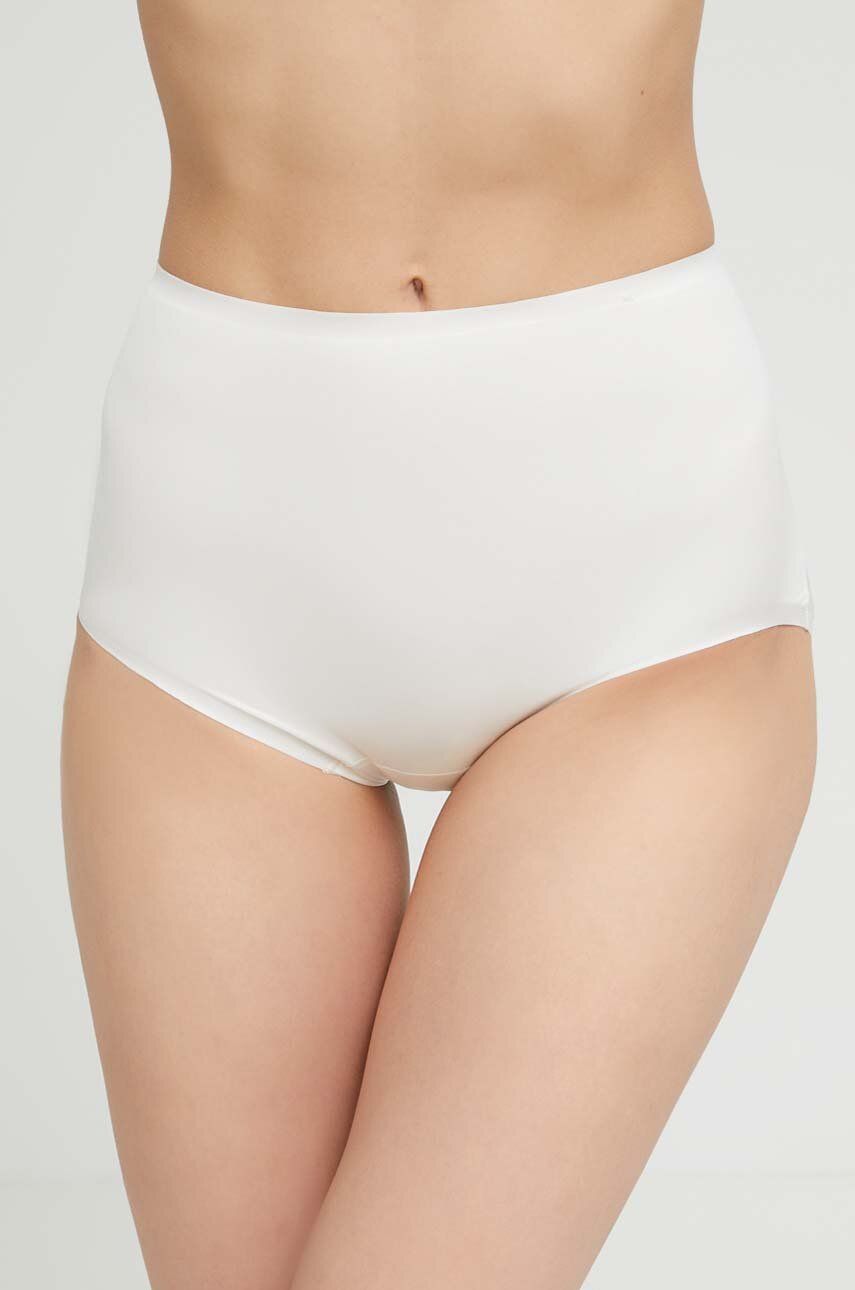 Tvarující kalhotky Spanx bílá barva - bílá -  Hlavní materiál: 72 % Nylon