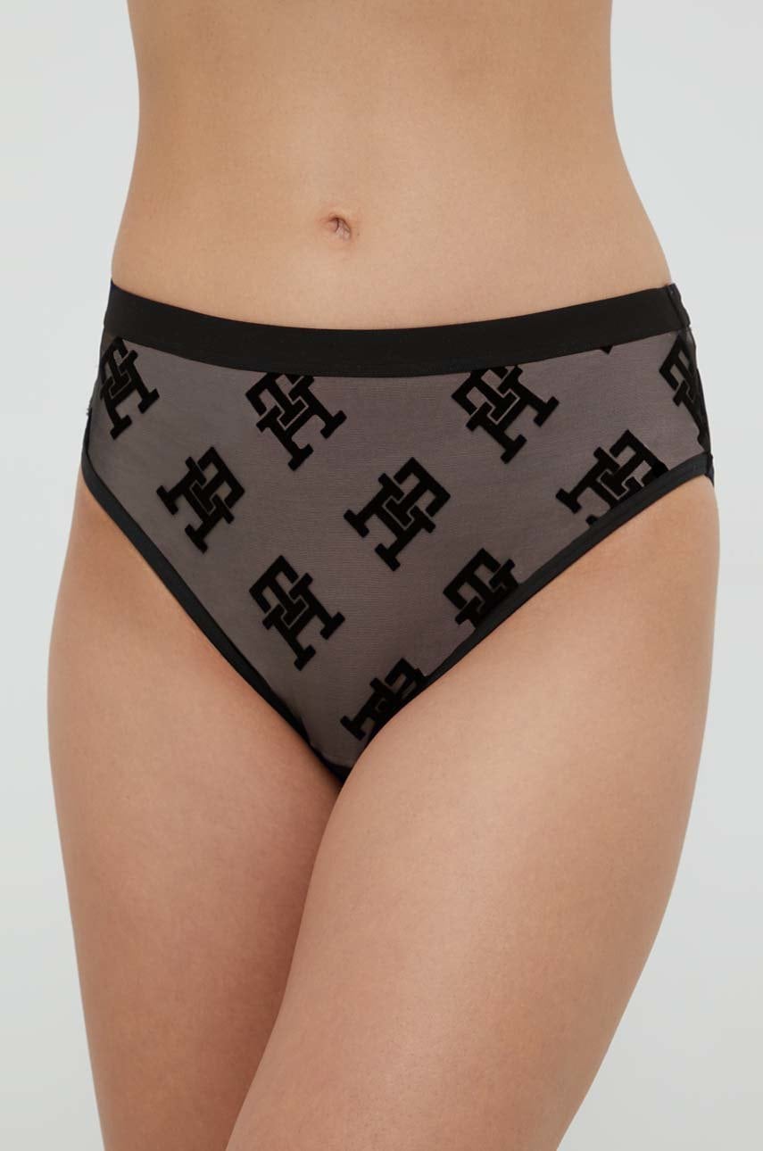 kalhotky-tommy-hilfiger-cerna-barva-pruhledne