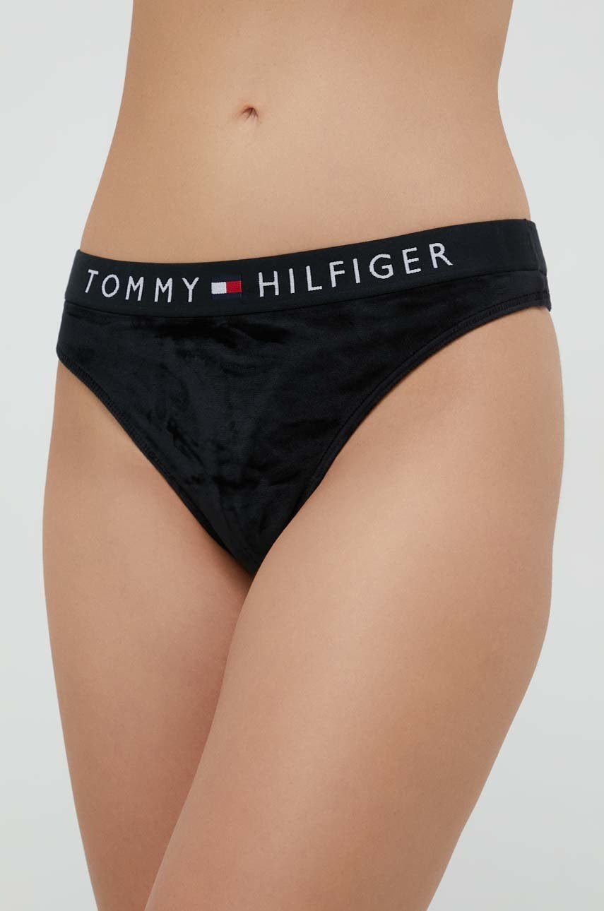 

Прашки Tommy Hilfiger в черно, Черен