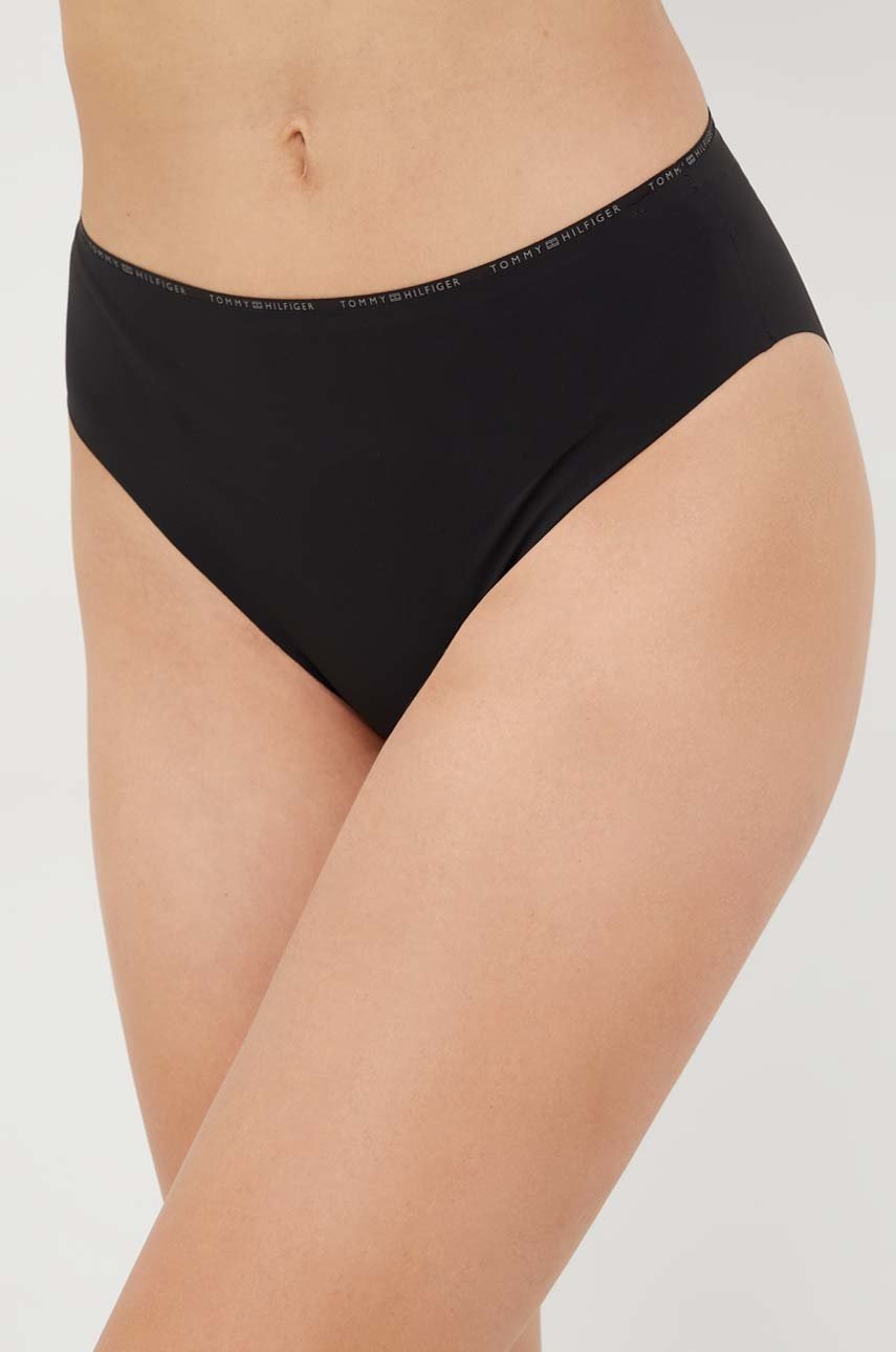 

Бикини Tommy Hilfiger в черно, Черен