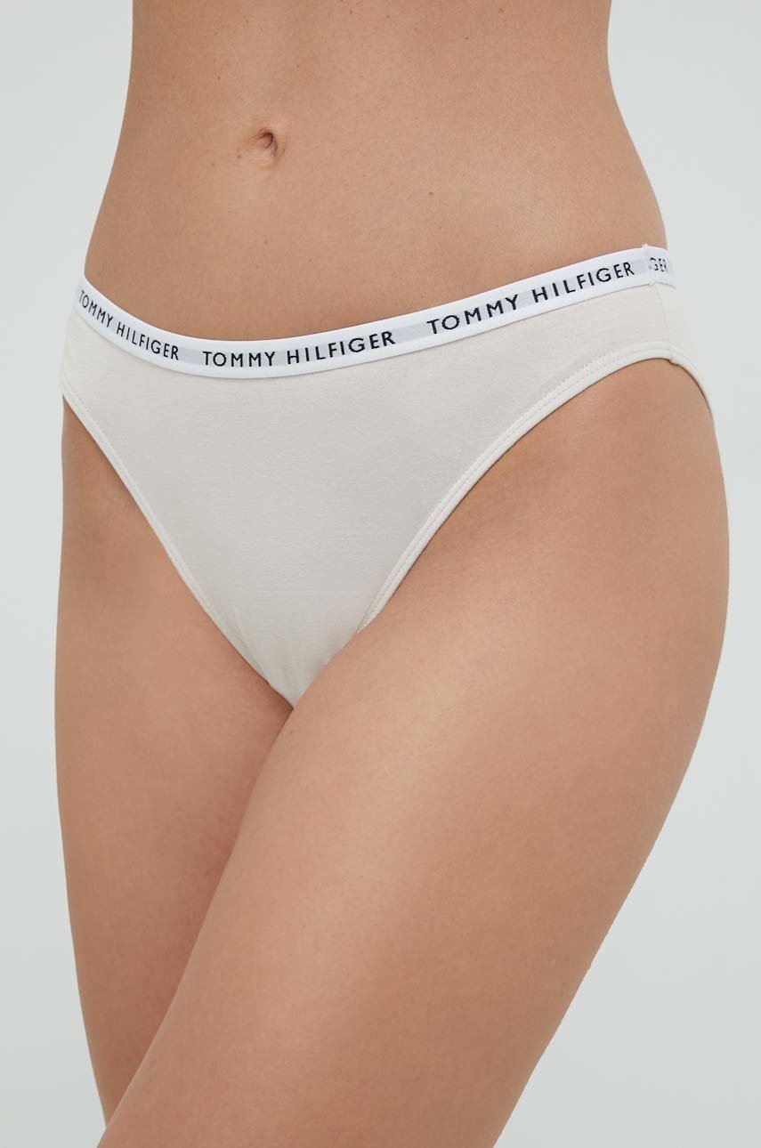 

Трусы Tommy Hilfiger 3 шт цвет бежевый