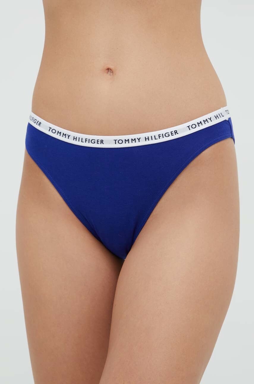 

Труси Tommy Hilfiger 3-pack колір бордовий