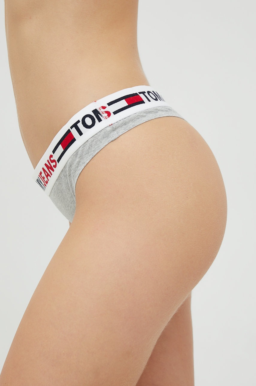 

Стринги Tommy Hilfiger цвет серый