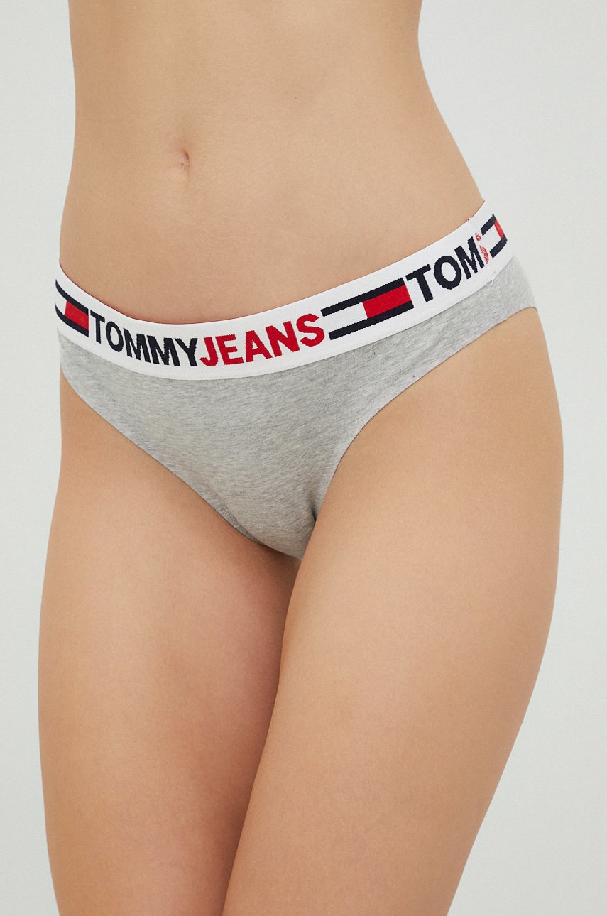 

Бикини Tommy Hilfiger в сиво, Сив