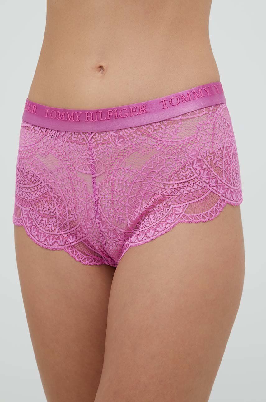 E-shop Kalhotky Tommy Hilfiger růžová barva