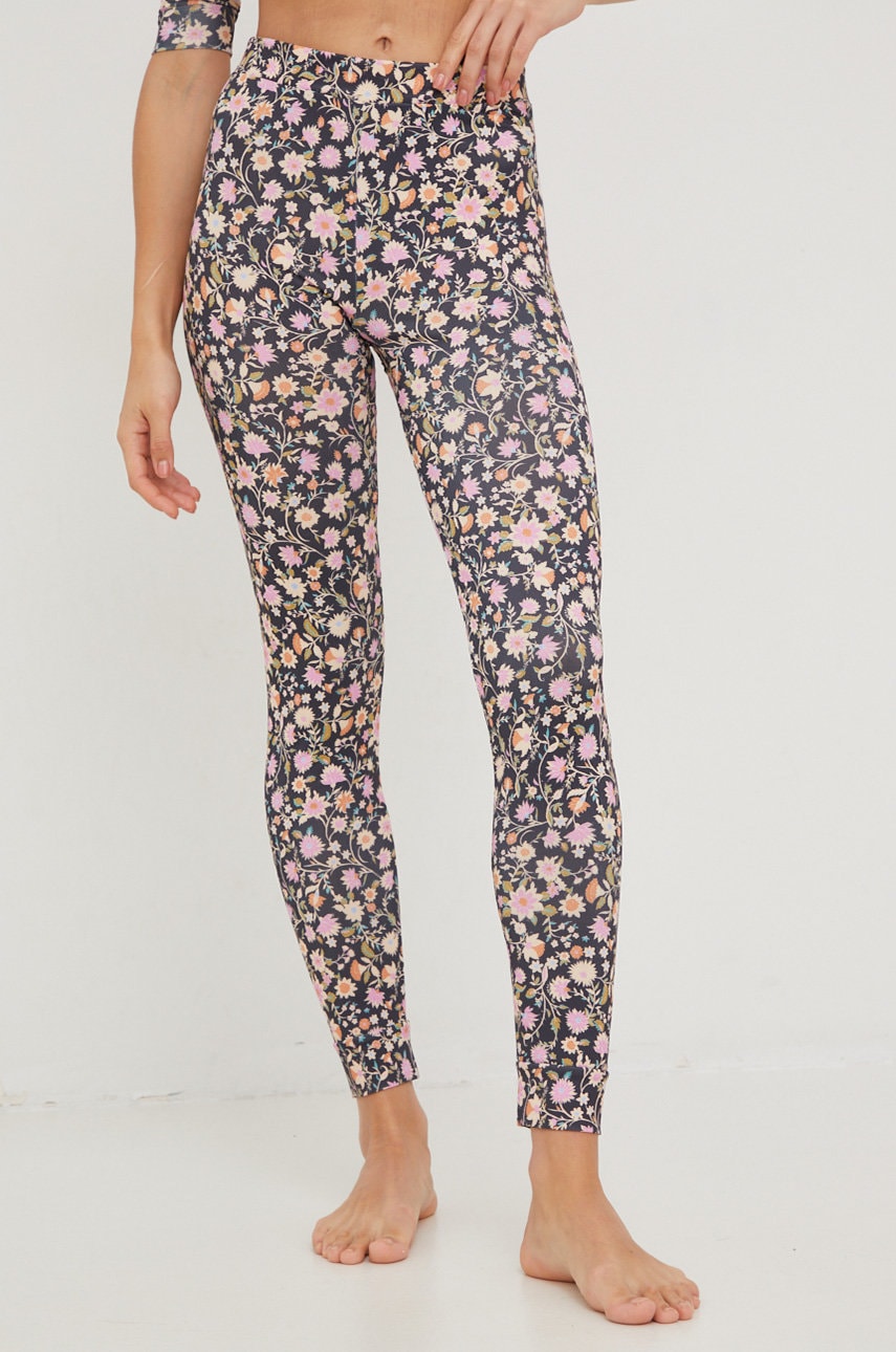 Billabong jambiere funcționale warm up culoarea negru