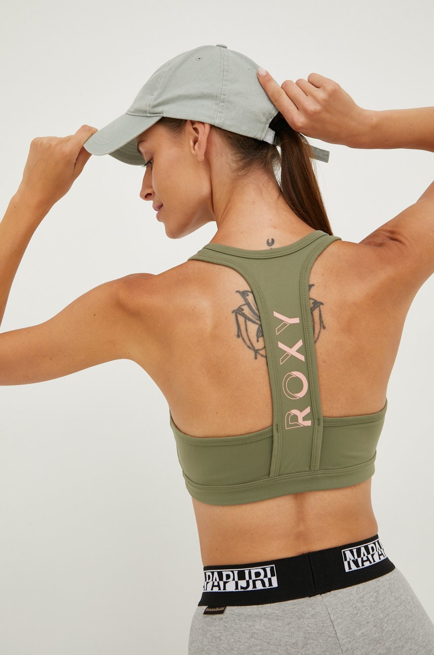Roxy sutien sport Back To You culoarea verde