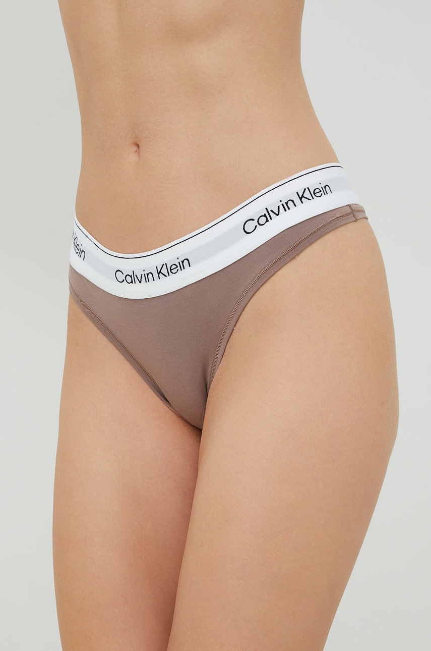 

Прашки Calvin Klein Underwear в бежово, Бежов