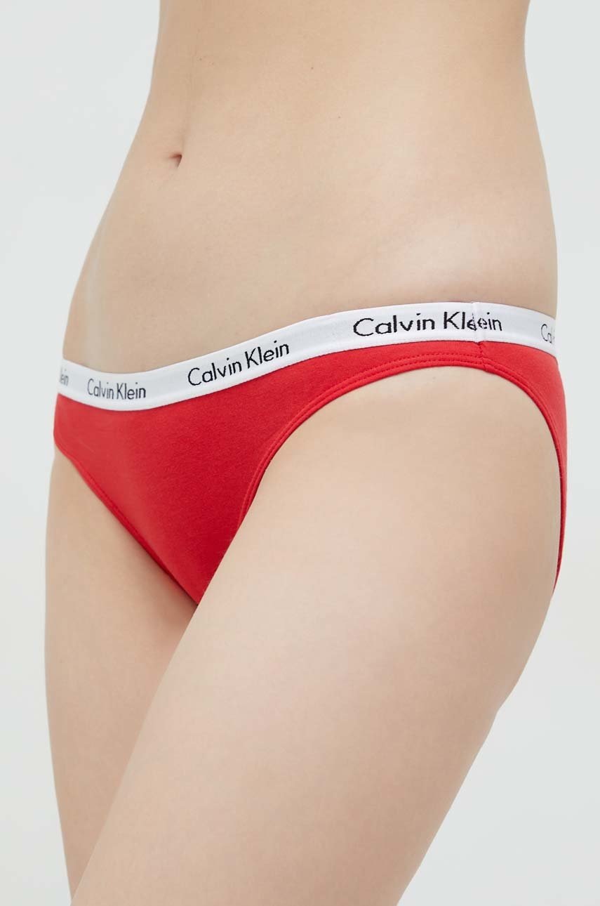 

Бикини Calvin Klein Underwear в червено, Червен