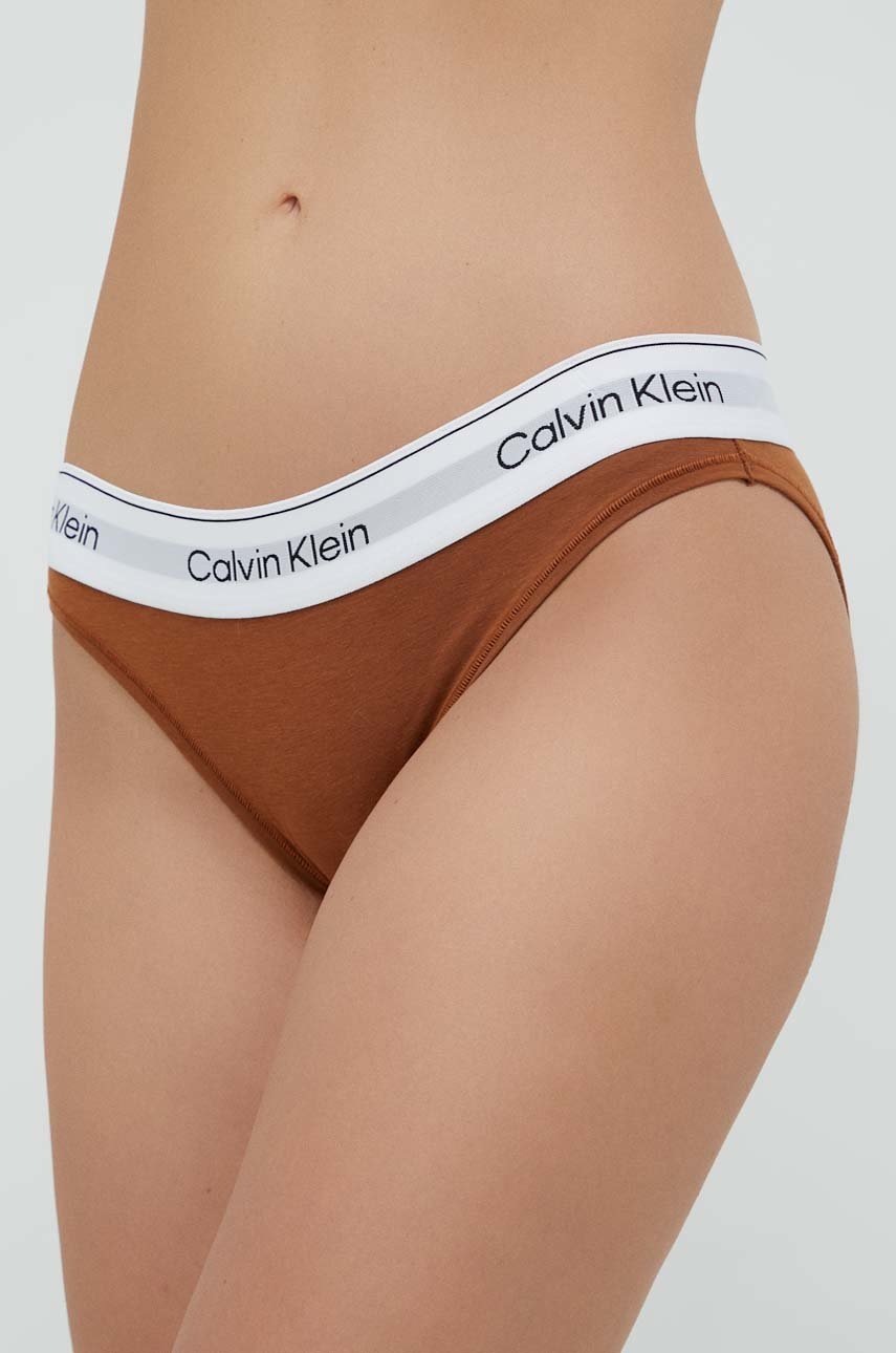 

Бикини Calvin Klein Underwear в кафяво, Кафяв