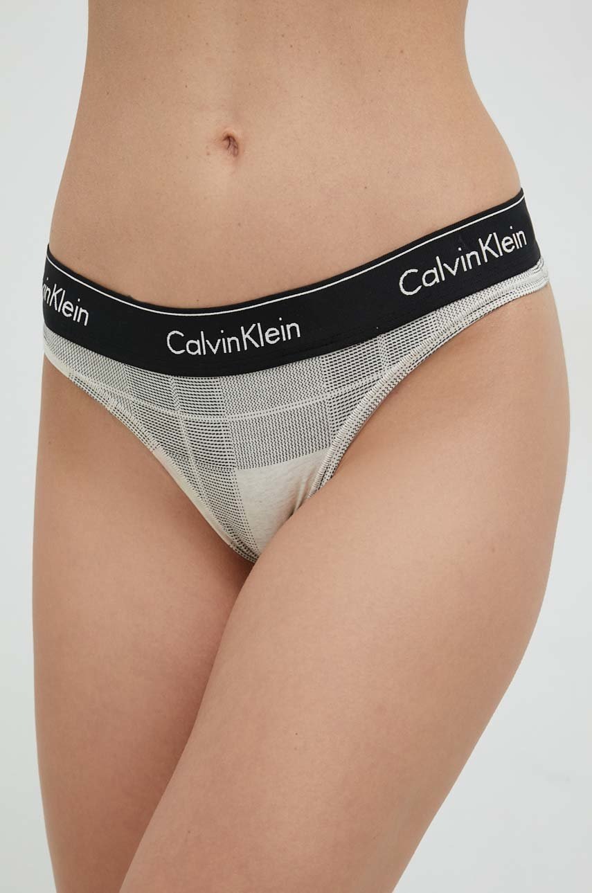 

Прашки Calvin Klein Underwear в бежово, Бежов
