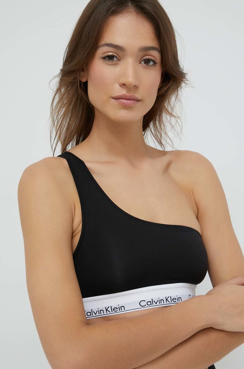 

Сутиен Calvin Klein Underwear в черно с изчистен дизайн, Черен