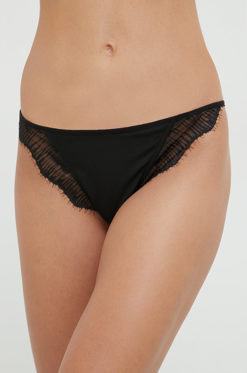 

Бикини Calvin Klein Underwear в черно, Черен