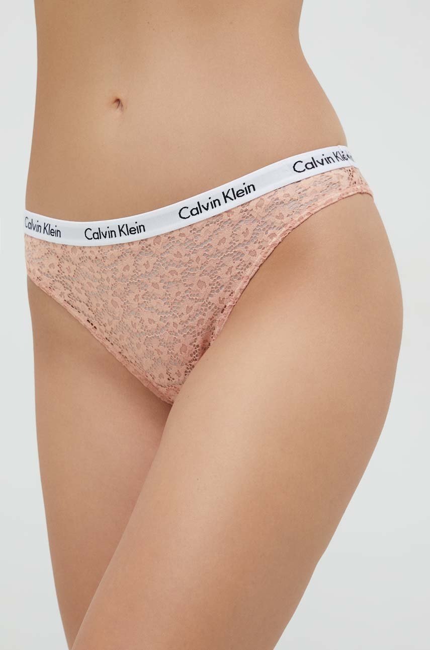 

Бикини Calvin Klein Underwear в оранжево, Оранжев