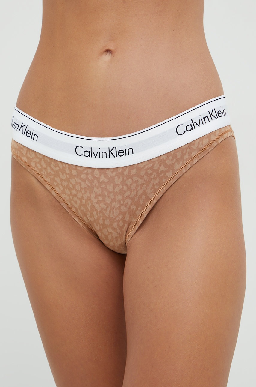 

Бикини Calvin Klein Underwear в кафяво, Кафяв