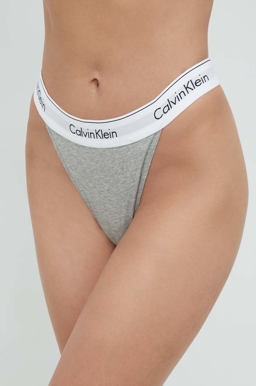 

Прашки Calvin Klein Underwear в сиво, Сив
