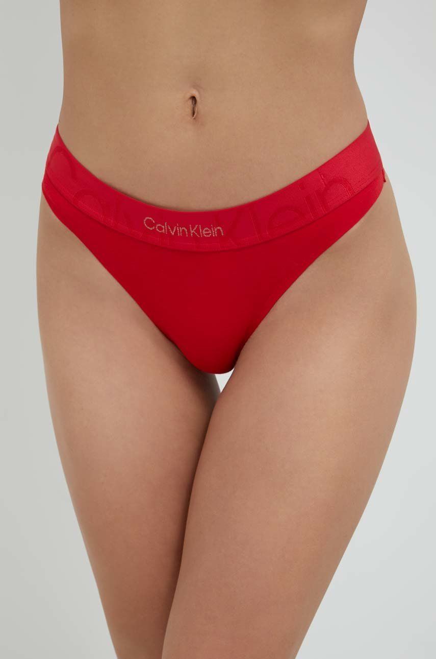 

Прашки Calvin Klein Underwear в червено, Червен