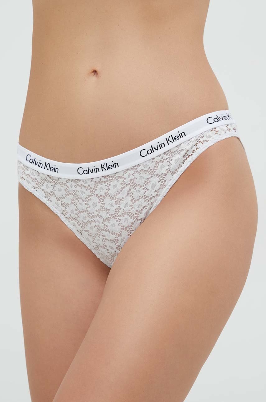 

Бикини Calvin Klein Underwear в бяло, Бял