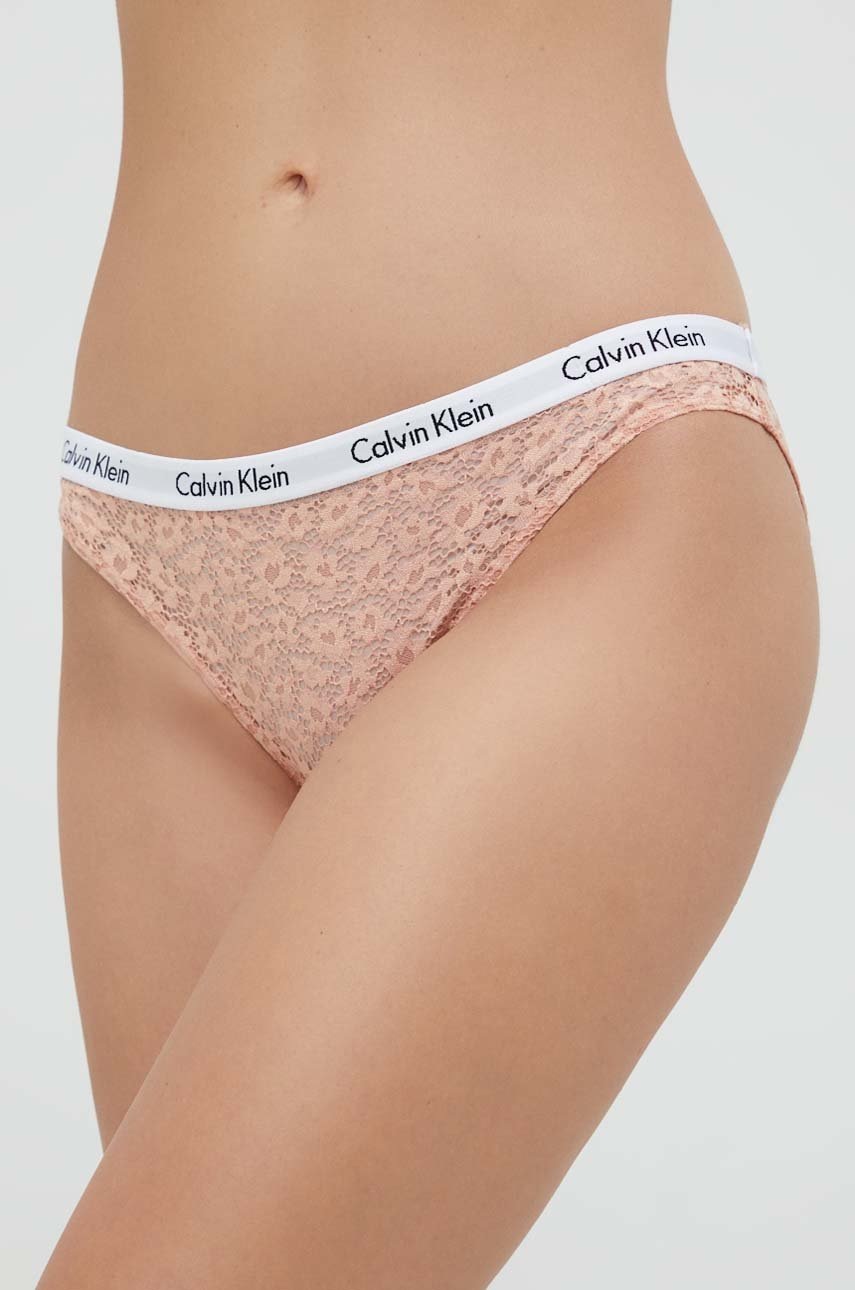 

Бикини Calvin Klein Underwear в оранжево, Оранжев