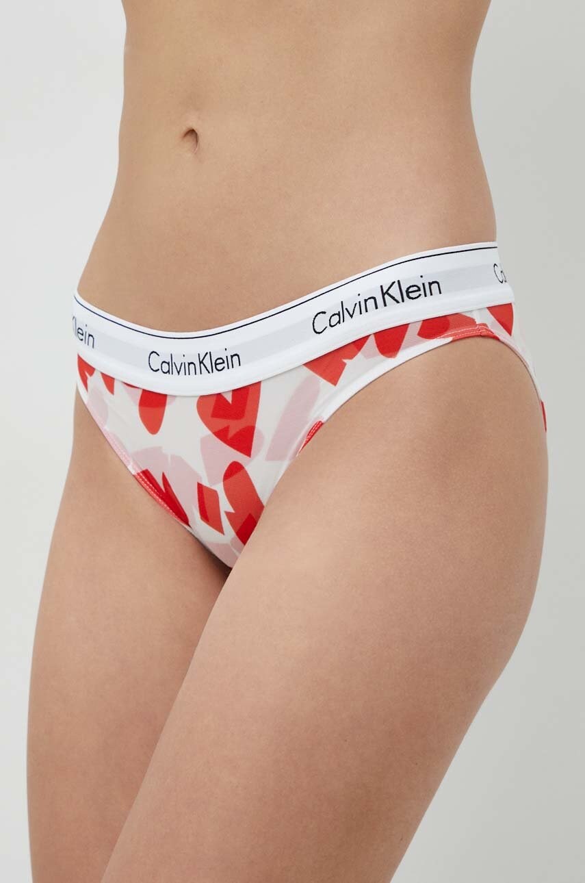 

Бикини Calvin Klein Underwear в бяло, Бял