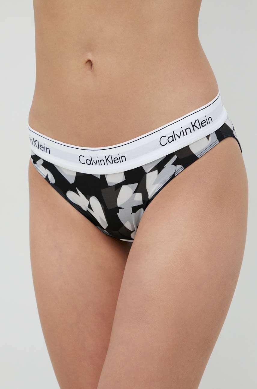 

Бикини Calvin Klein Underwear в черно, Черен