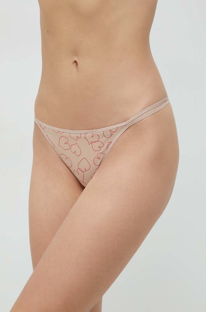 

Прашки Calvin Klein Underwear в бежово, Бежов