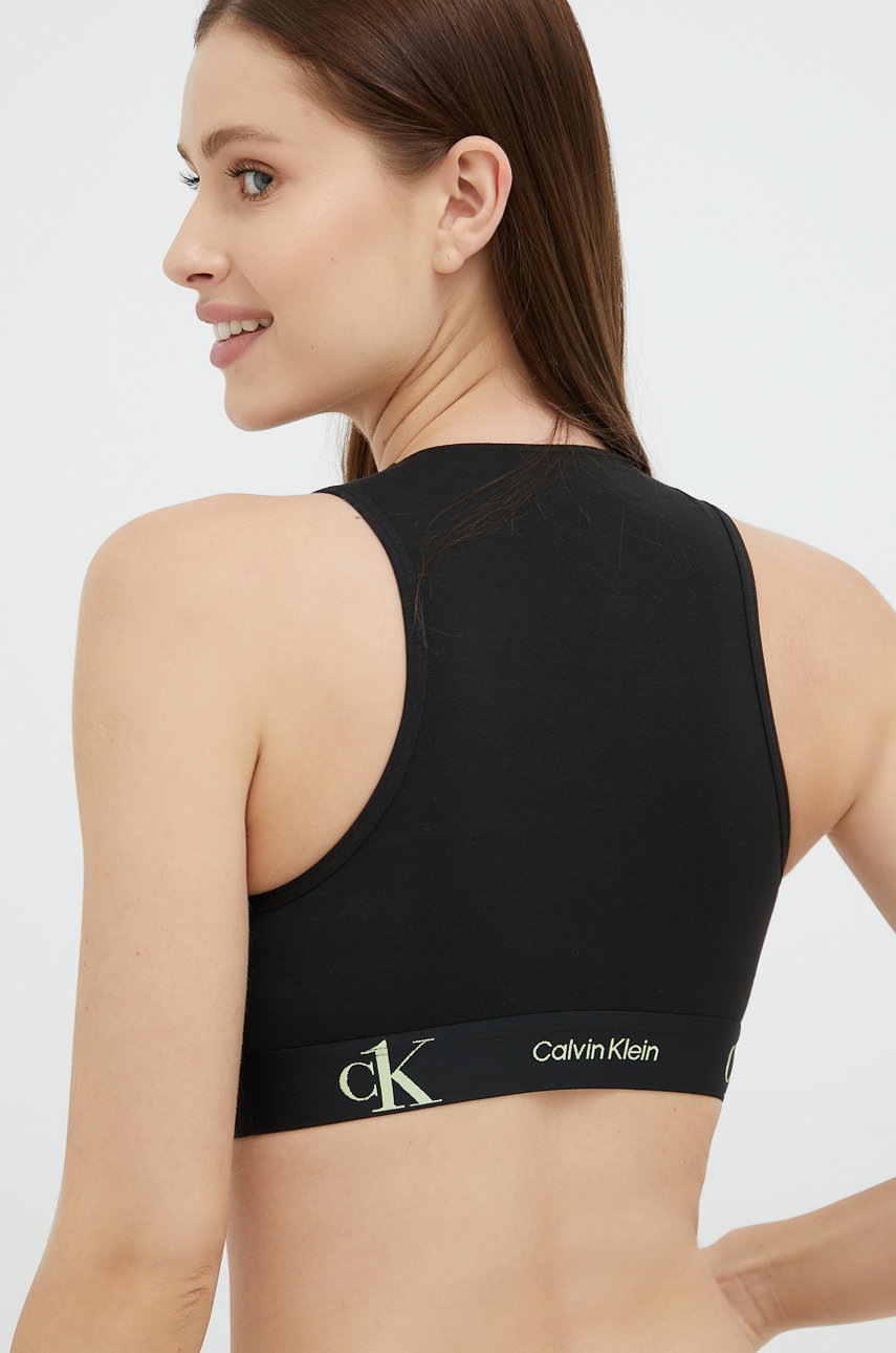 

Сутиен Calvin Klein Underwear в черно с изчистен дизайн, Черен