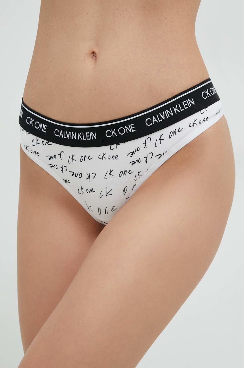 

Прашки Calvin Klein Underwear в бяло, Бял