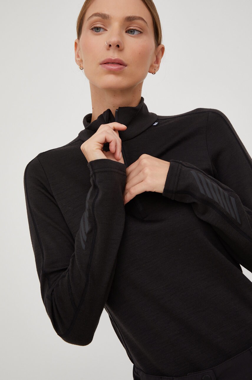 

Helly Hansen Функционална блуза с дълги ръкави Lifa Merino, Черен
