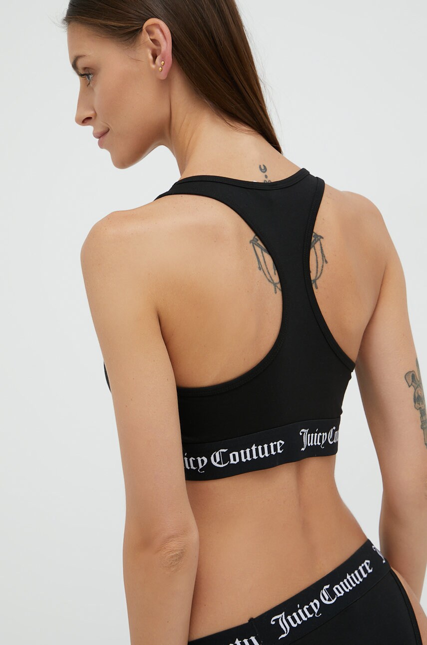 

Бюстгальтер Juicy Couture Verity колір чорний однотонний
