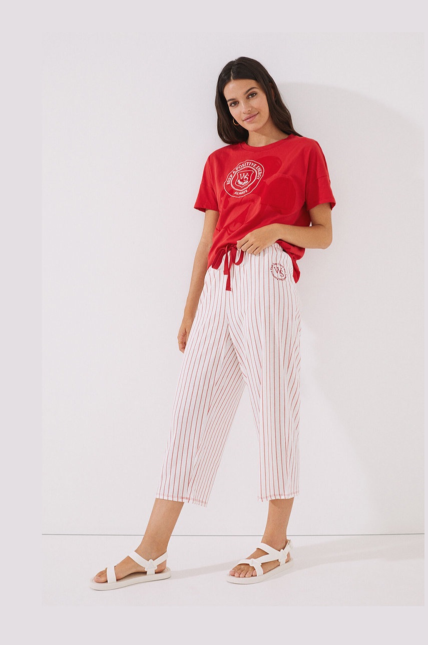 

Пижама women'secret Mickey дамска в червено, Червен