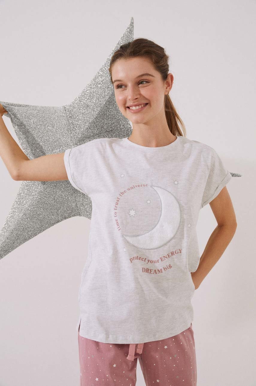 

Пижама women'secret Cozy Day & Night дамска в розово, Розов