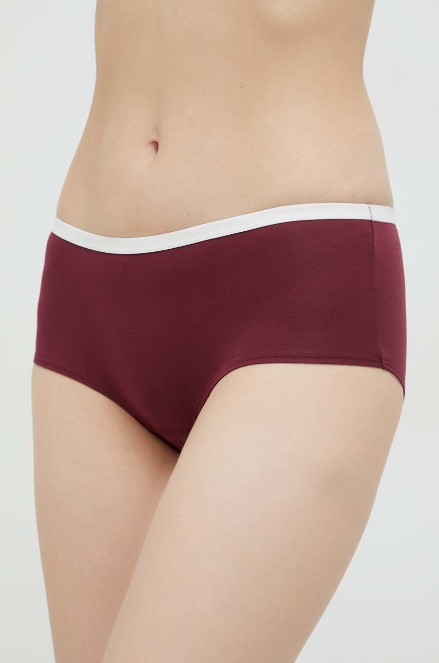 

Труси Marc O'Polo 3-pack колір бордовий