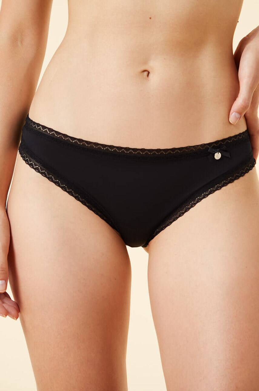 

Бикини Etam Easy - Slip - Noir в черно, Черен