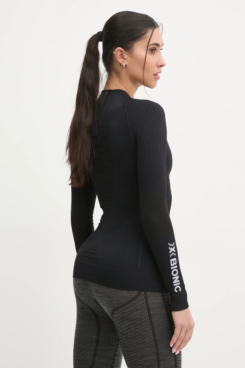 Ισοθερμικό μακρυμάνικο πουκάμισο X-Bionic Energy Accumulator 4.0 χρώμα: μαύρο φωτογραφία
