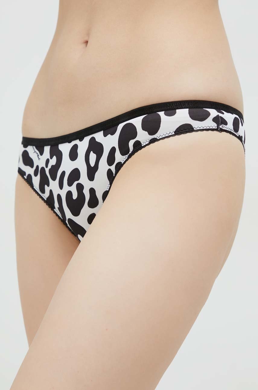 

Бразилианы Moschino Underwear 3 шт цвет чёрный